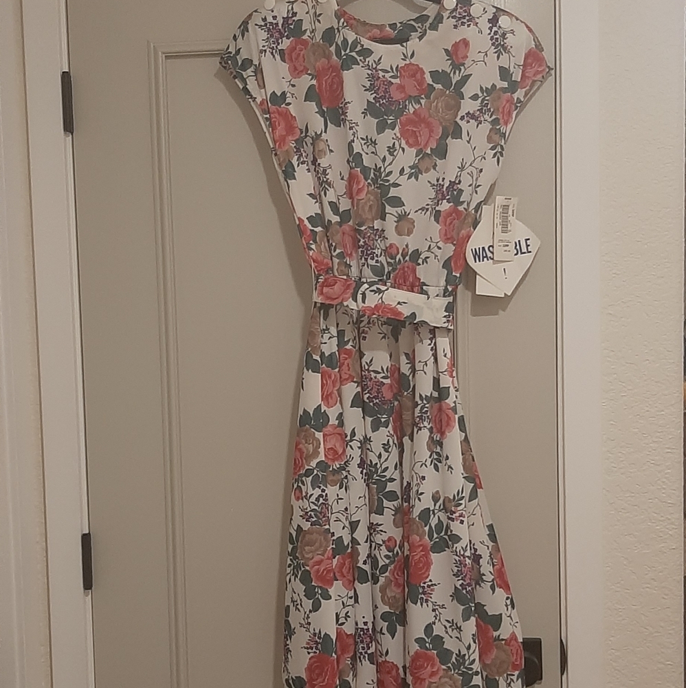Vintage floral dress